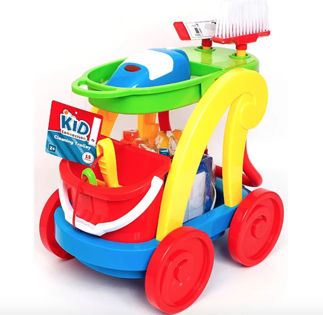 Kid Connection Cleaning Trolley Playset
